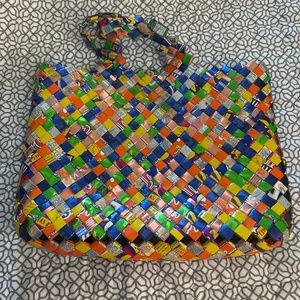 Vintage recycled purse
